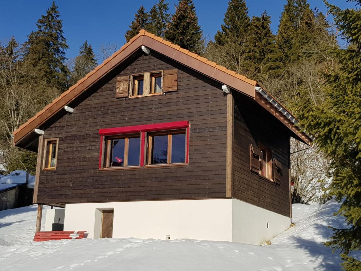 Chalet Chalet De La Vue Des Alpes By Interhome Екстериор снимка